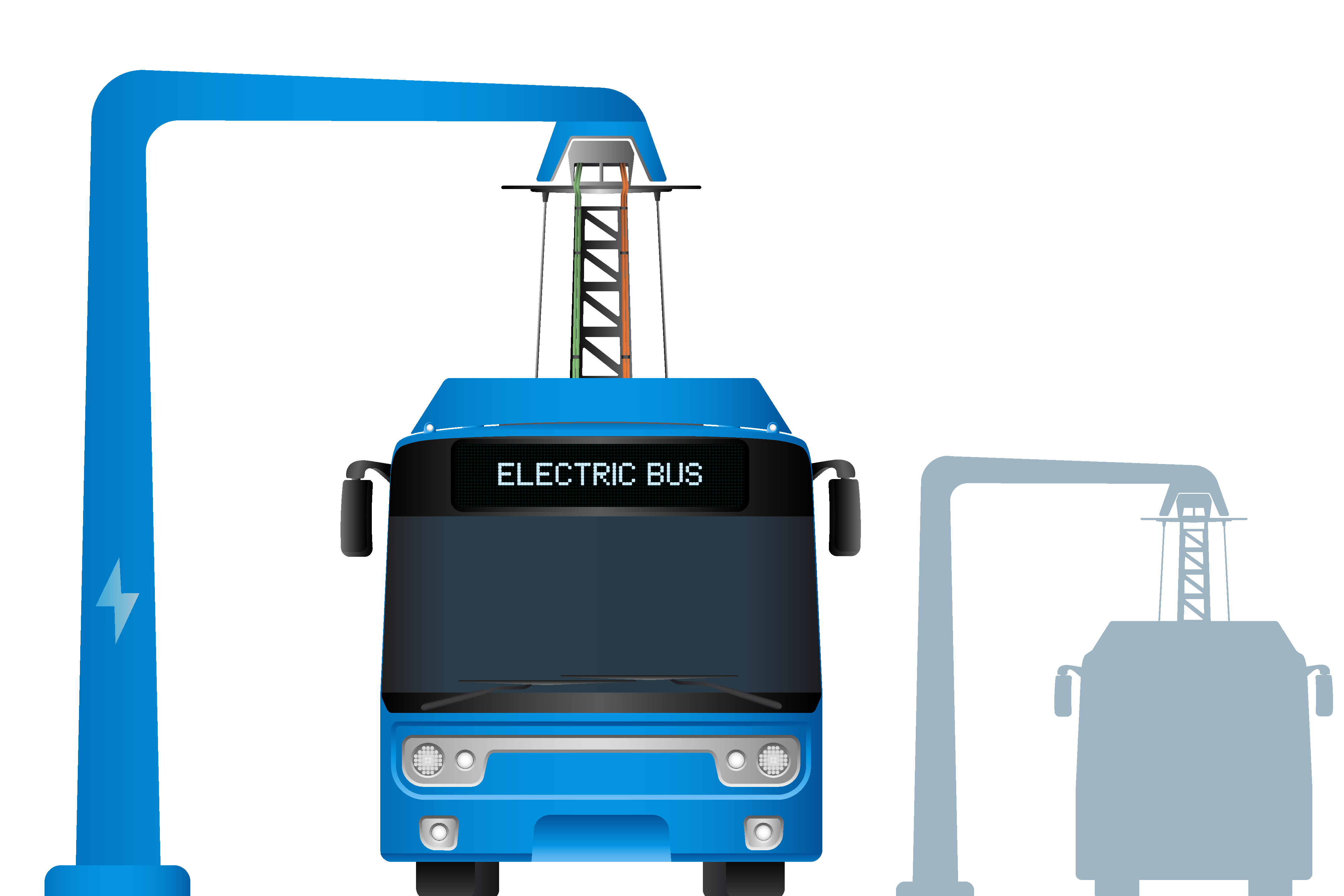 Electric bus graphics