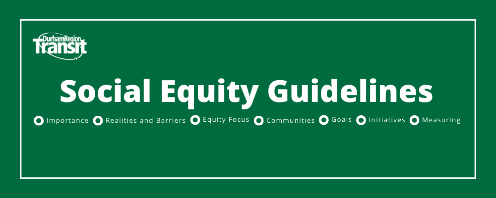 Social Equity Guidelines